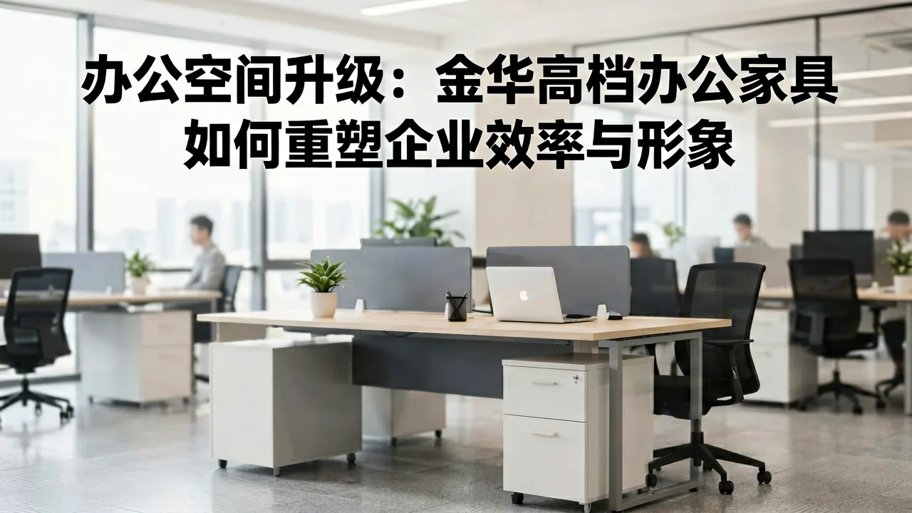 办公空间升级：金华高档办公家具如何重塑企业效率与形象